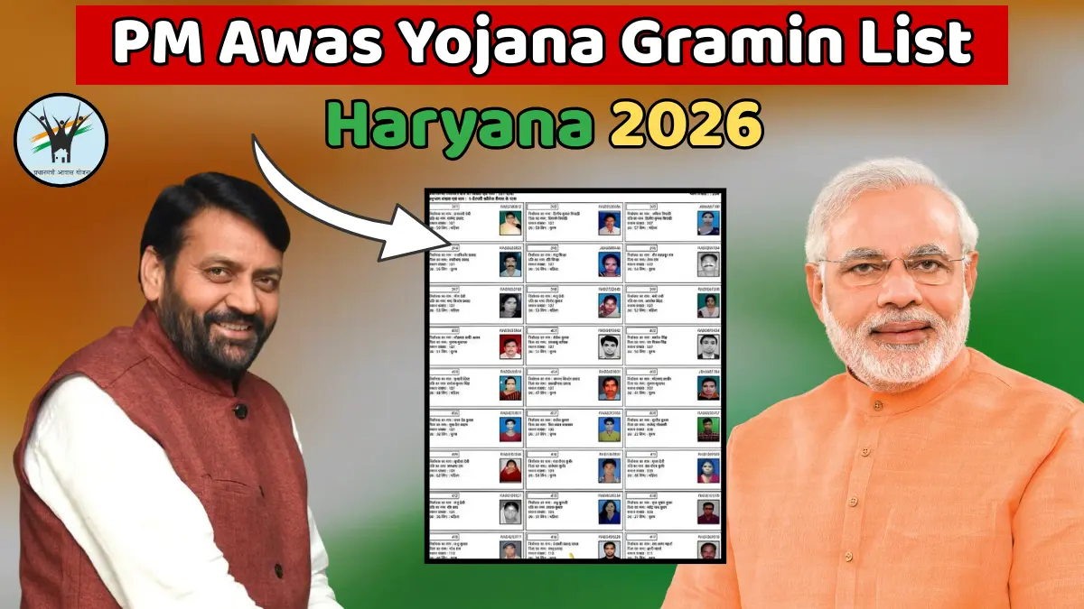 PM Awas Gramin List Haryana 2026