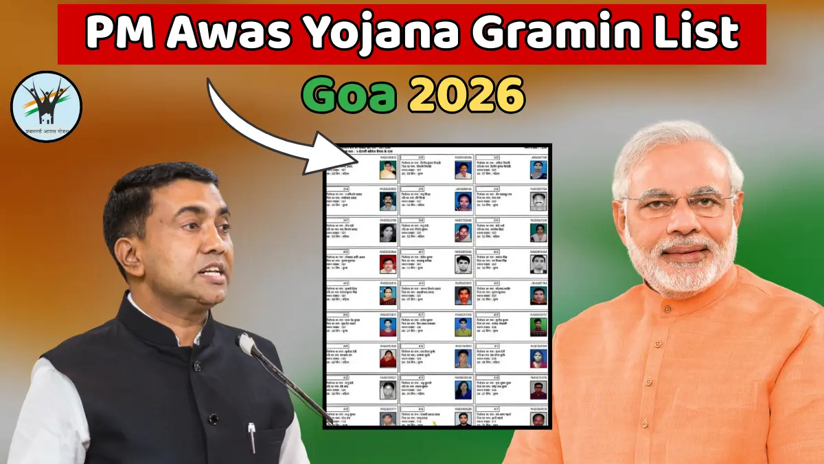 PM Awas Yojana Gramin List Goa 2026