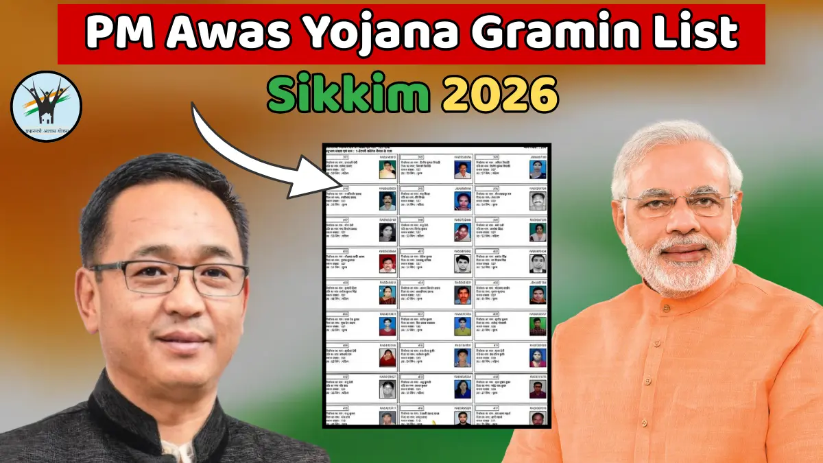 PM Awas Yojana Gramin List Sikkim 2026