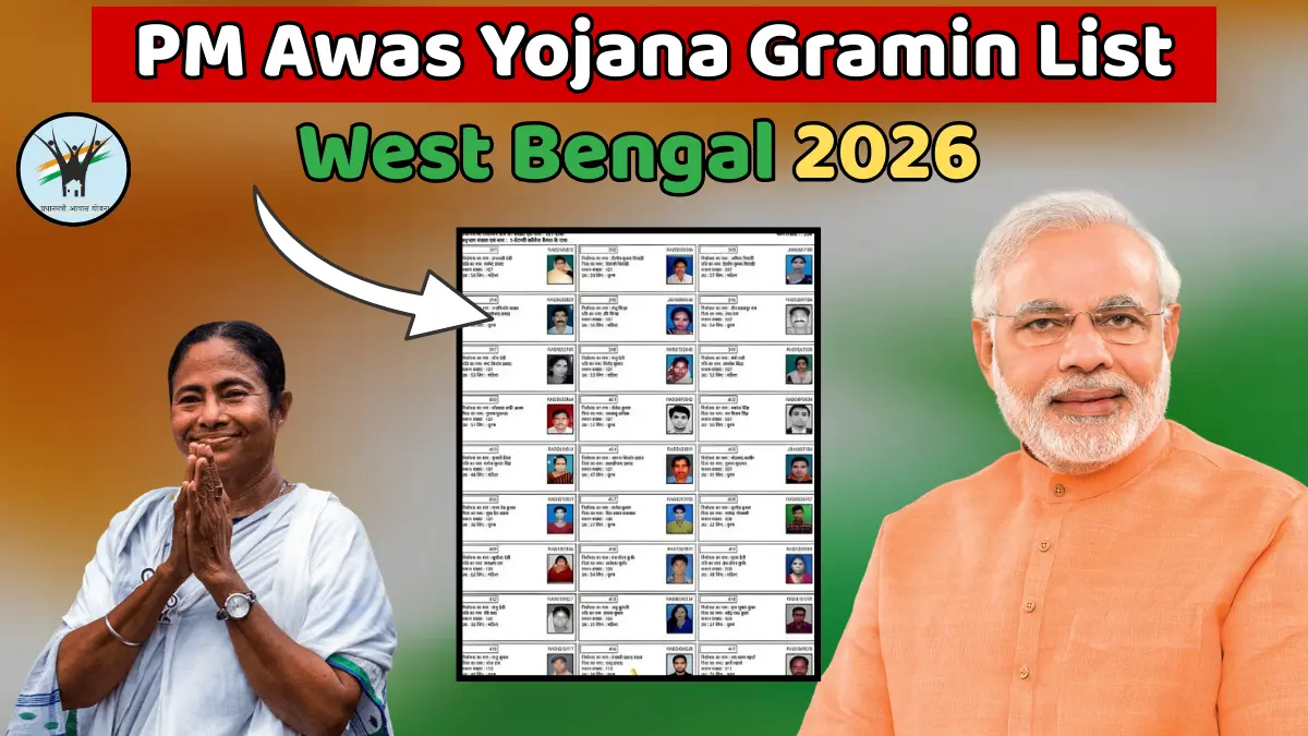 PM Awas Yojana Gramin List West Bengal 2026